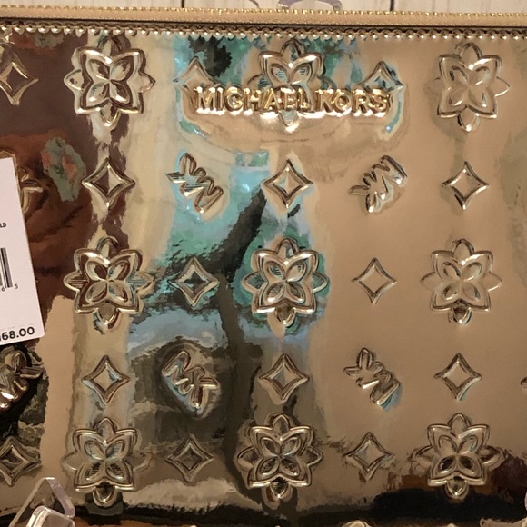 🌸 Michael Kors XL Zip Clutch Wristlet - Picture 3 of 9